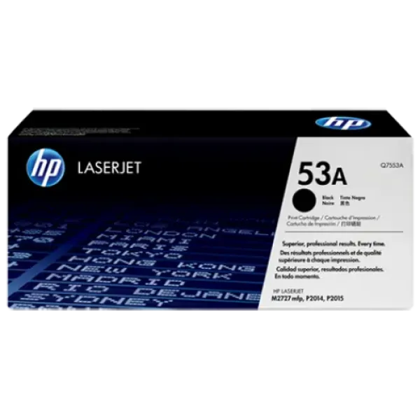 HP 53A Toner (for LJP2015, M2727, P2014)